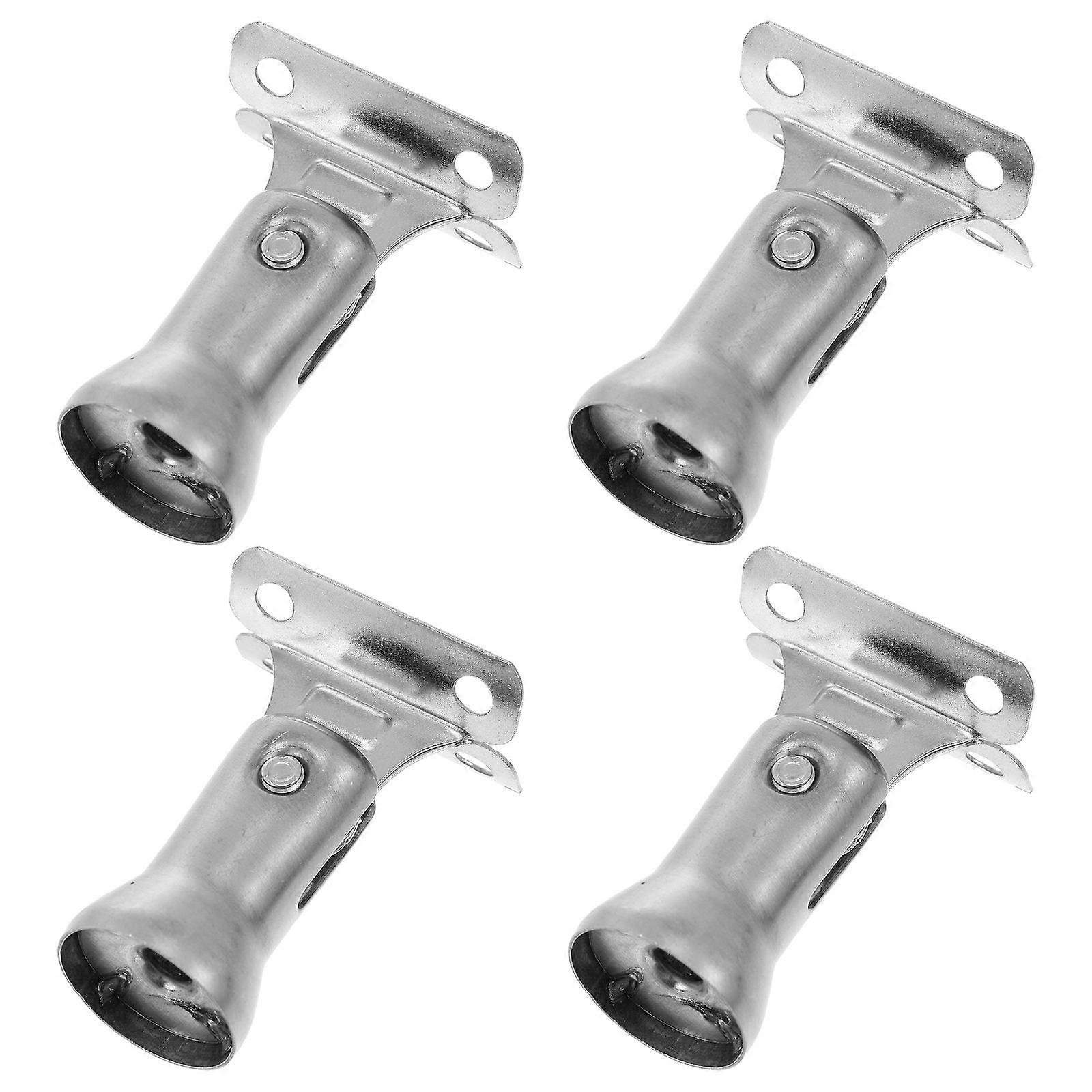 Stainless Steel Handrail Bracket for Home Use Silver Pieces Movable Head Part