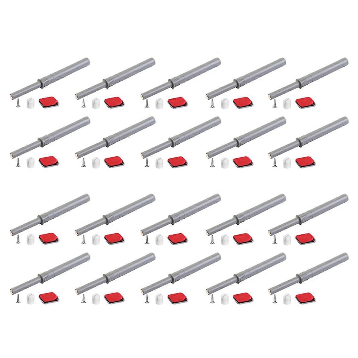 Push to Open Cabinet Hardware 10Pack Push Latch & Lock, Long
