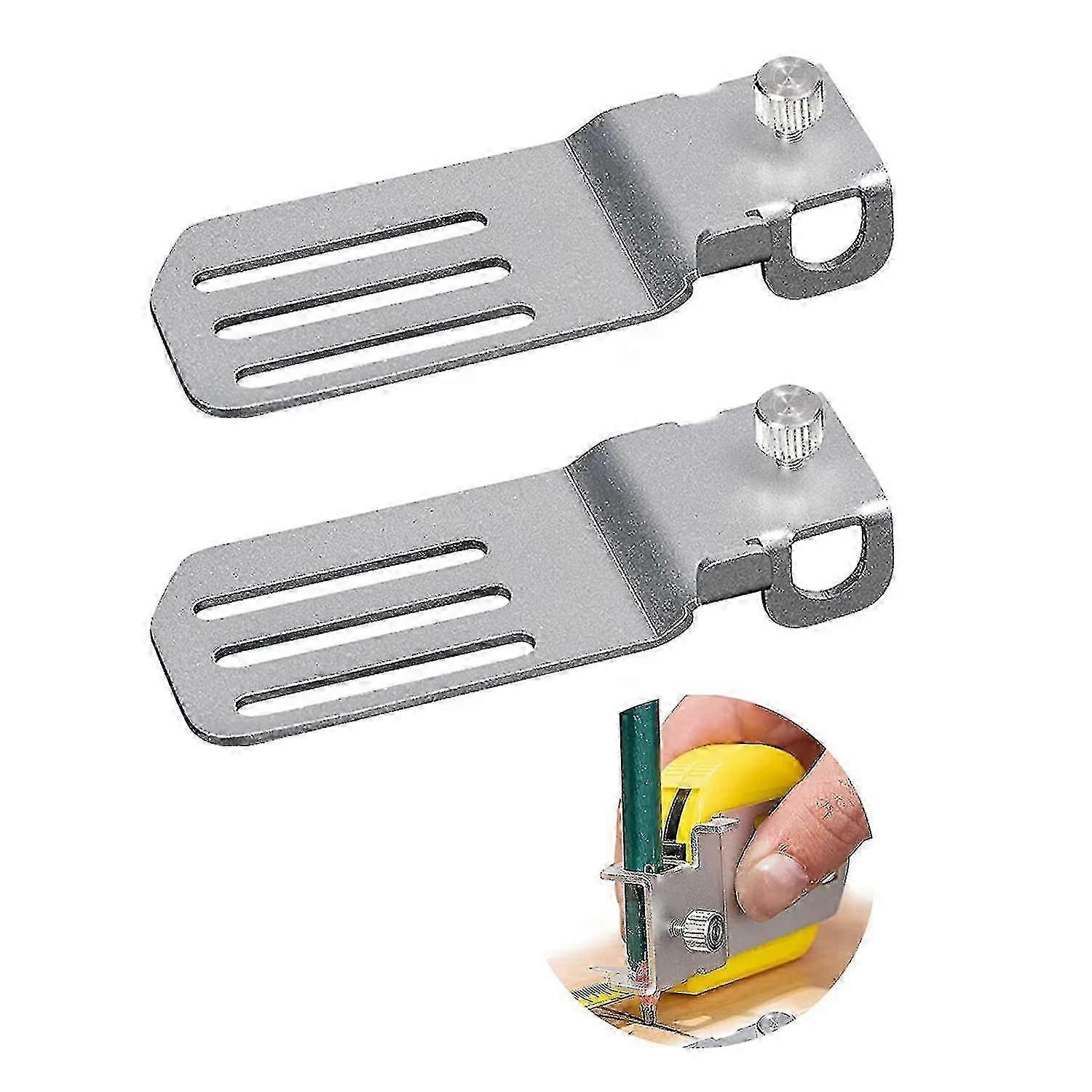 2pcs Tape Measure Marker, Fixed Tape Measure Holder, Locator Measuring Tape Clip, Measurement Scribing Pencil Holder
