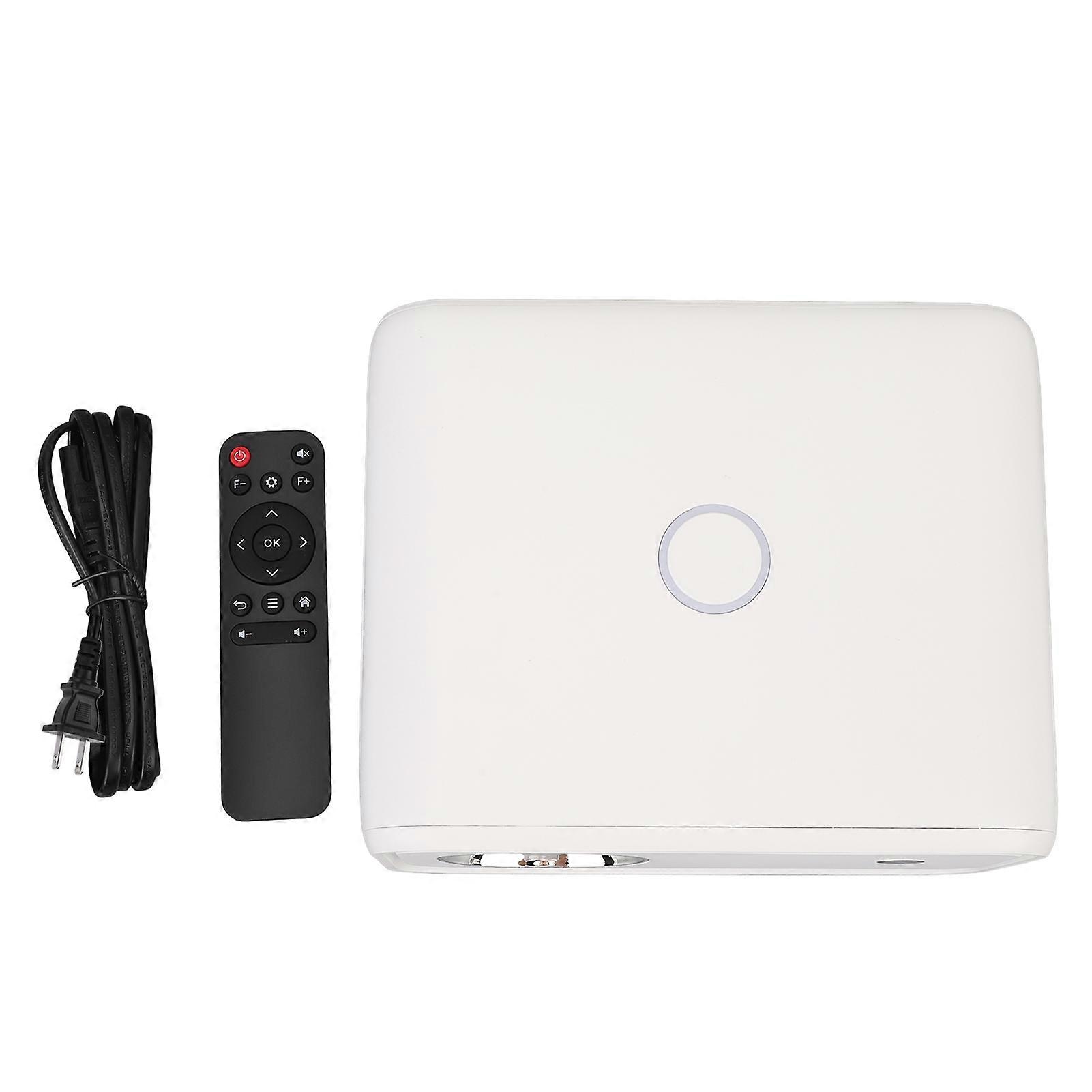 4K 1080P Mini Projector with 5G WiFi Bluetooth for Android 9.0 Outdoor Movies US Plug
