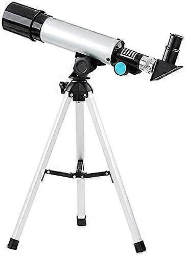 Astronomy for Beginners, Fully Coated Glass Optics, 50mm Aperture, 400mm AZ Mount, Astronomical Refractor Telescope, with Tripod and Finder Scope.