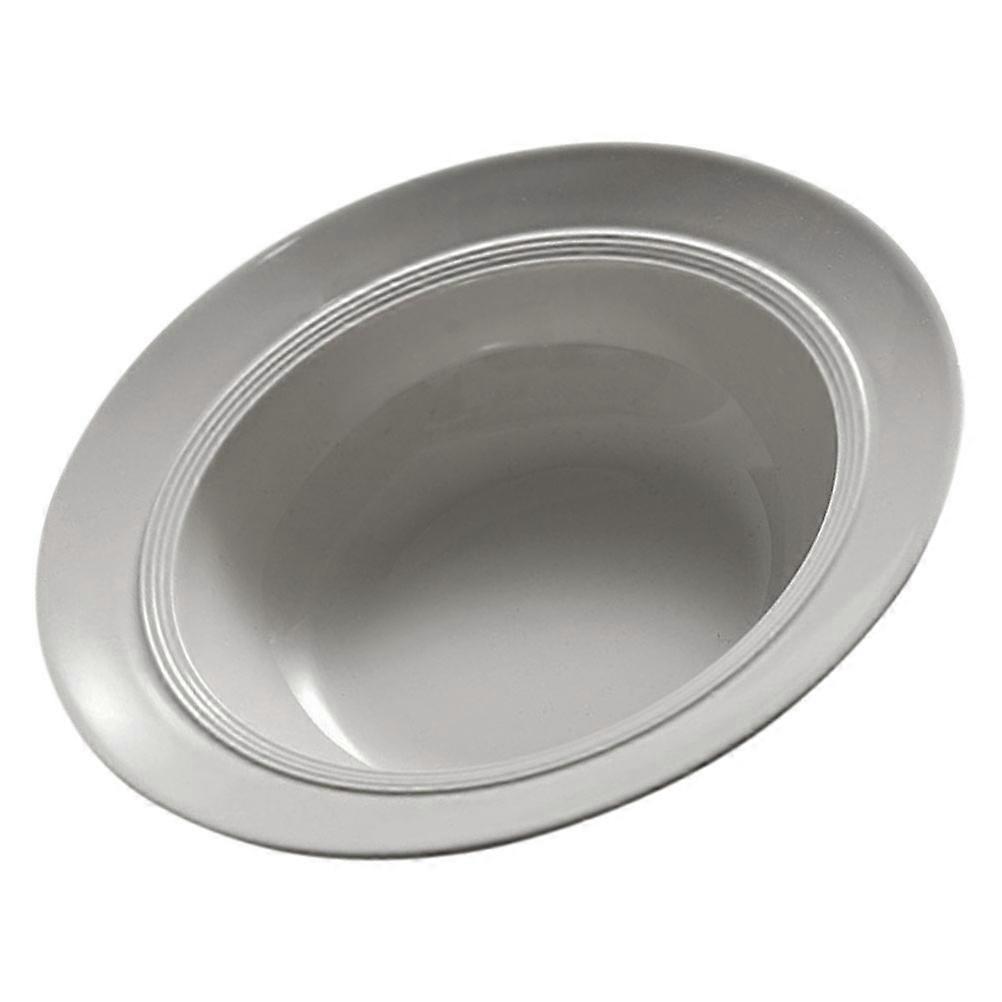 Deep Pasta Plate Food Serving Plate Dark Grey 8×8×2.1in Holding Pasta Stylish Nordic Style 1Pcs