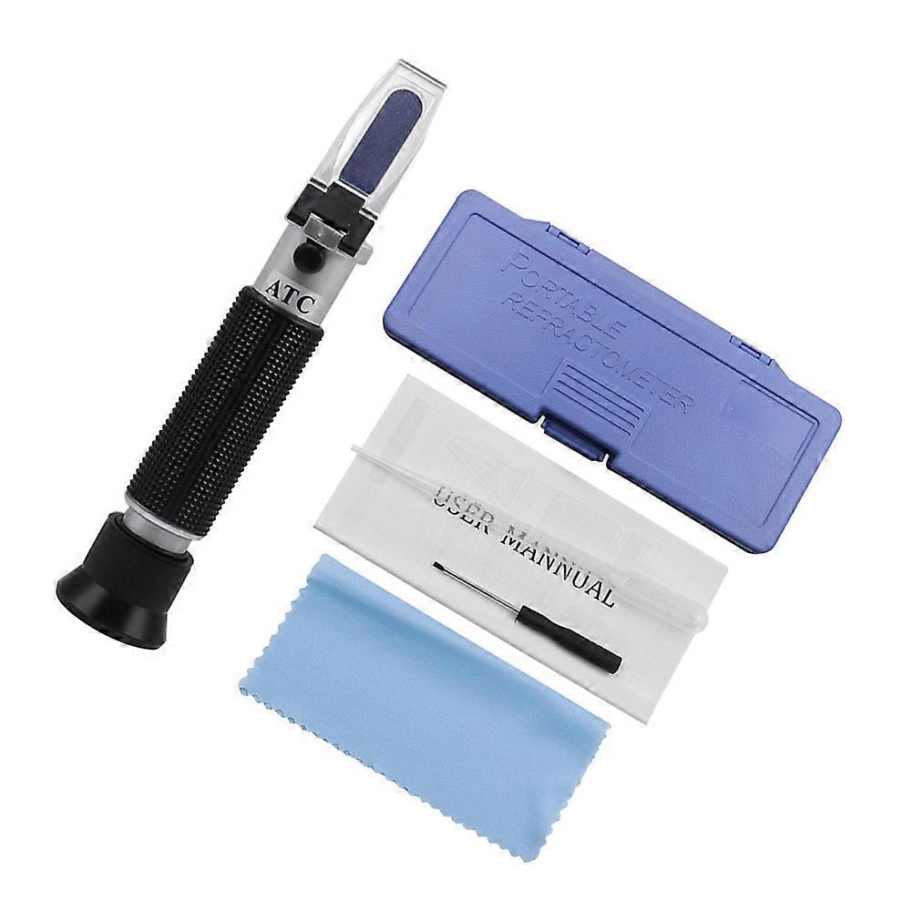 Meter Handheld Refractometer For Seawater And Marine Fish Keeping Aquarium Metal Automatic Temperature Compensation 1 Set