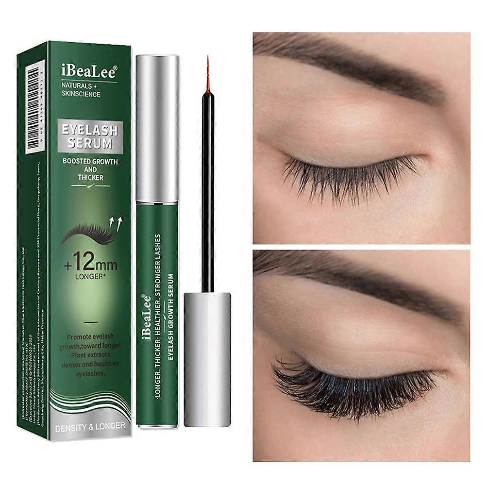 Eyelash Growth Serum - Nourishing Formula to Lengthen, Strengthen & Curl Eyelashes, Promote Eyebrow Growth, Non-Irritating