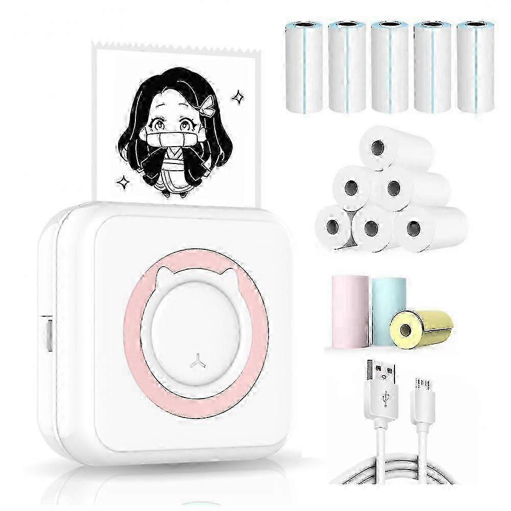 2025 Mini Bluetooth Sticker Printer, Portable Thermal Printer for Notes, Photos, Labels (LDU-3)