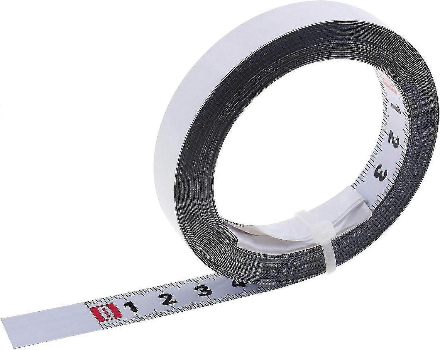 5m Positive Tape Measure Self Adhesive Metric Scale Left To Right Bed For Woodworking Tools