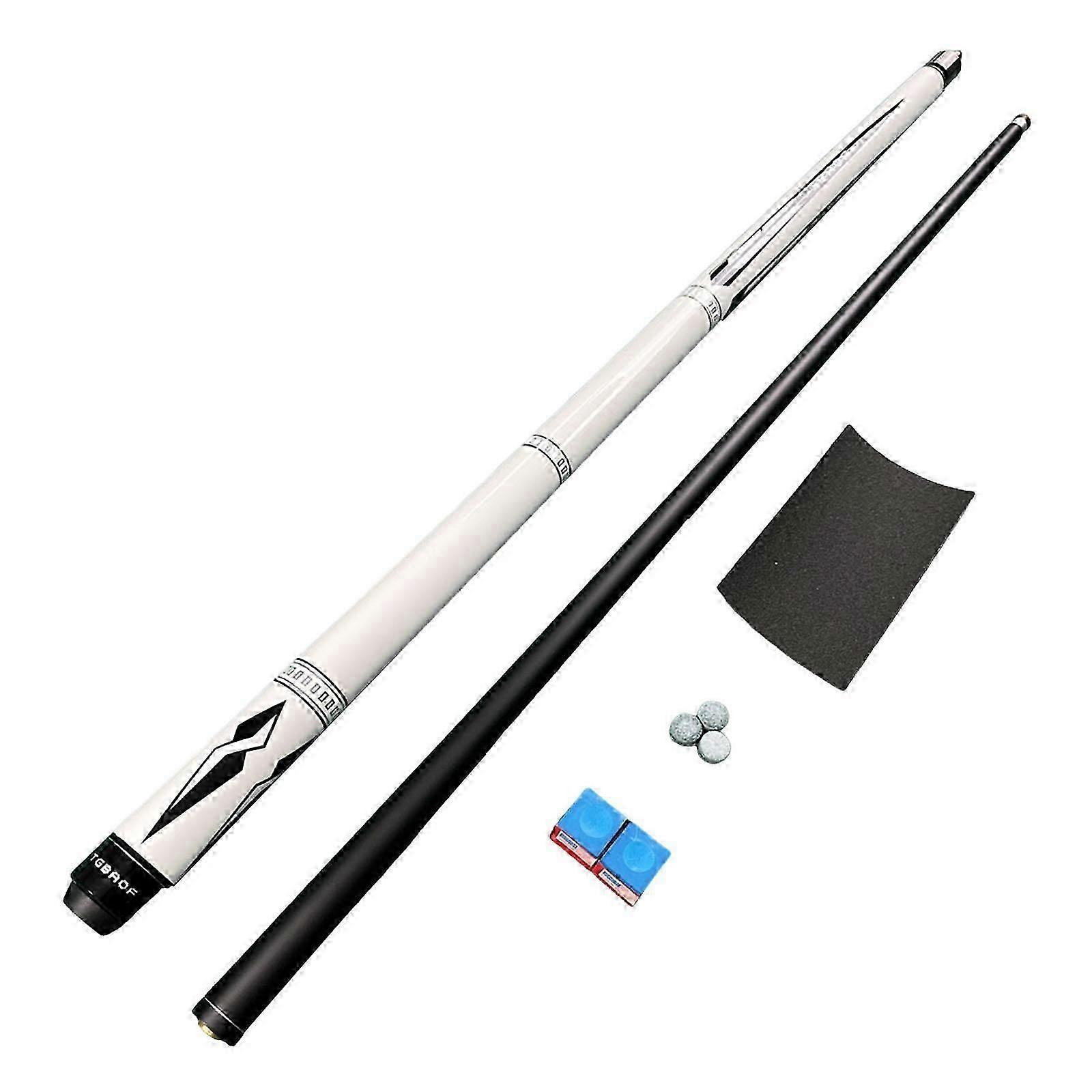 Billiard Cue Sleek Professional 1/2 Split 146cm Pool Cue Billiards Accessory 10mm Tip