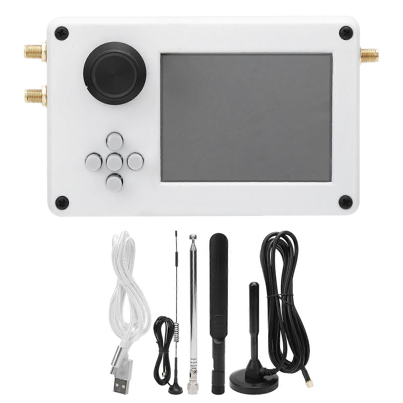 SDR Transceiver White Plastic Case Portable with Extended Touch Screen 3.2 Inches