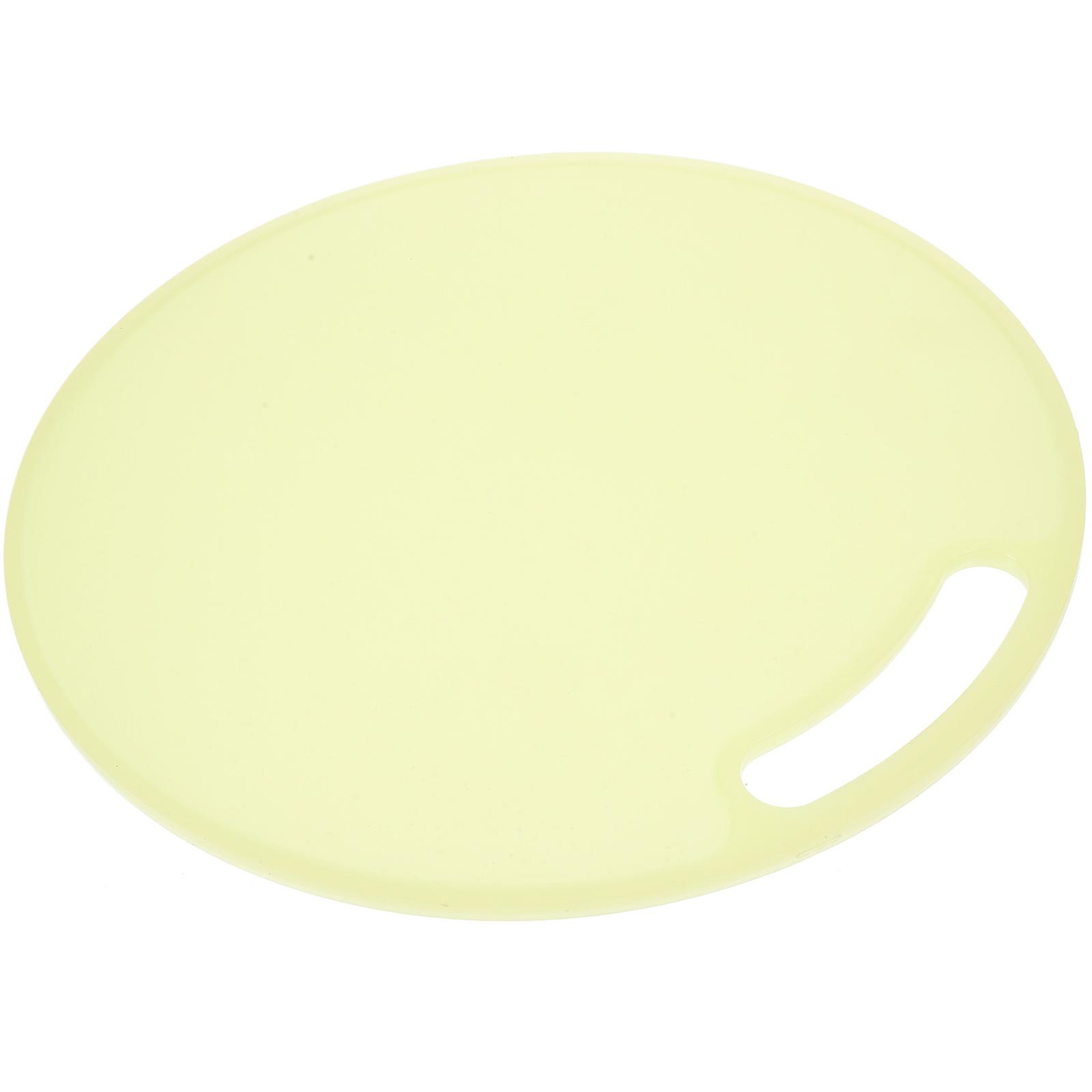 Light Green Plastic Cutting Board for Kitchen Use Easy to Clean and Reusable 10.2 Inches