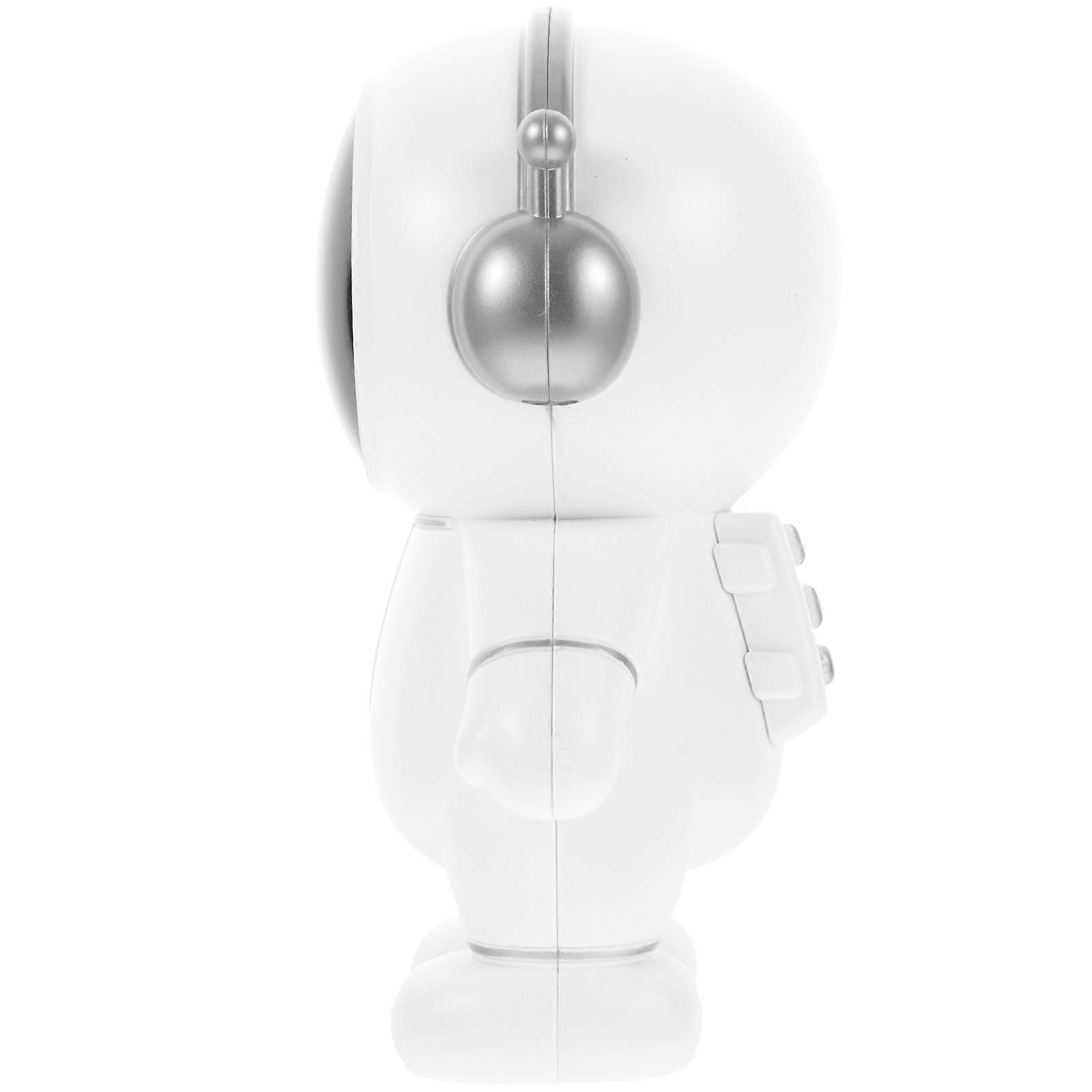 Astronaut Piggy Bank Spaceman Money Box Room Decoration Silver 25X17X12.5CM 1Pack