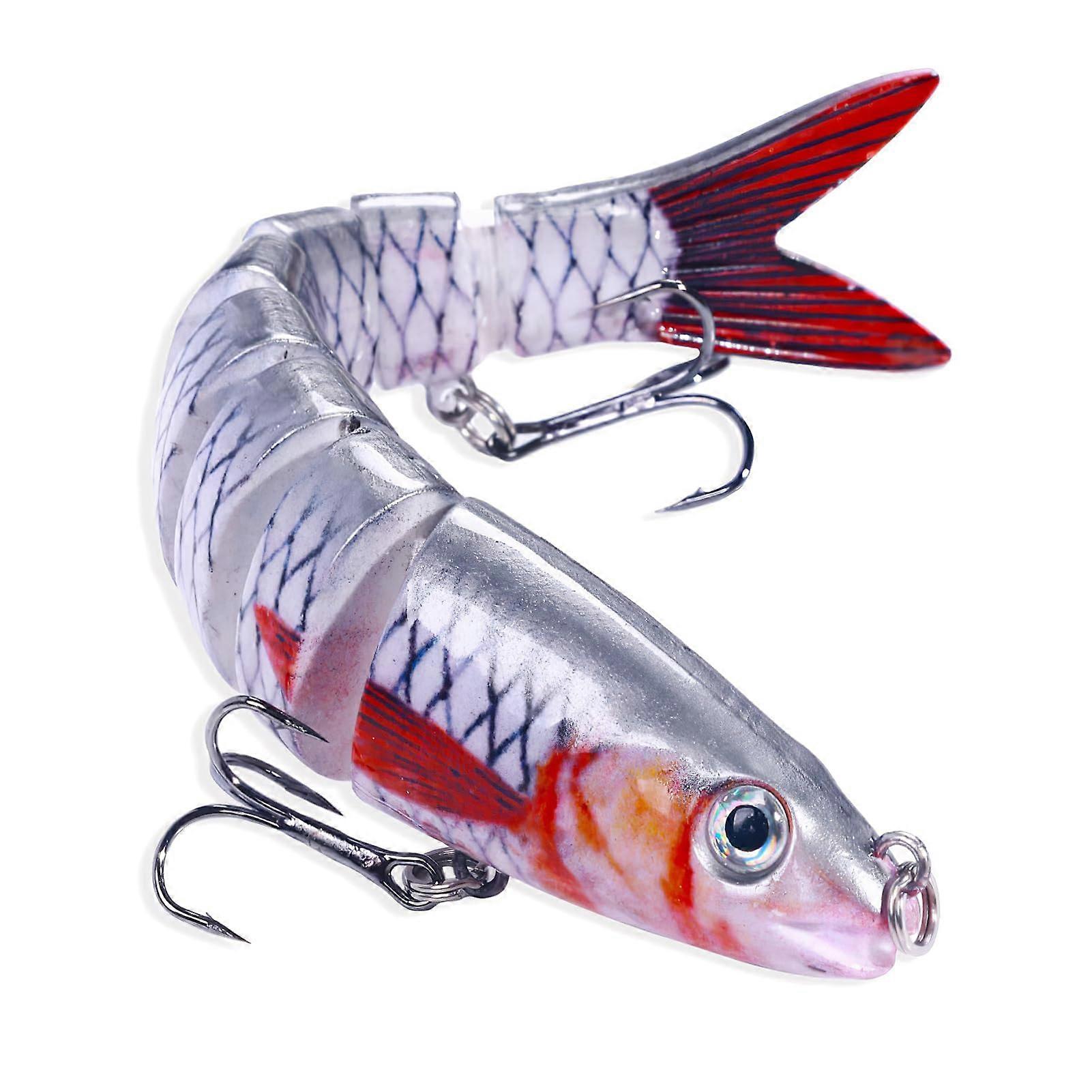 Wobbler artificial lure pike, pike fishing lure spinner bait, multijointed swimbait A113.5CM19G