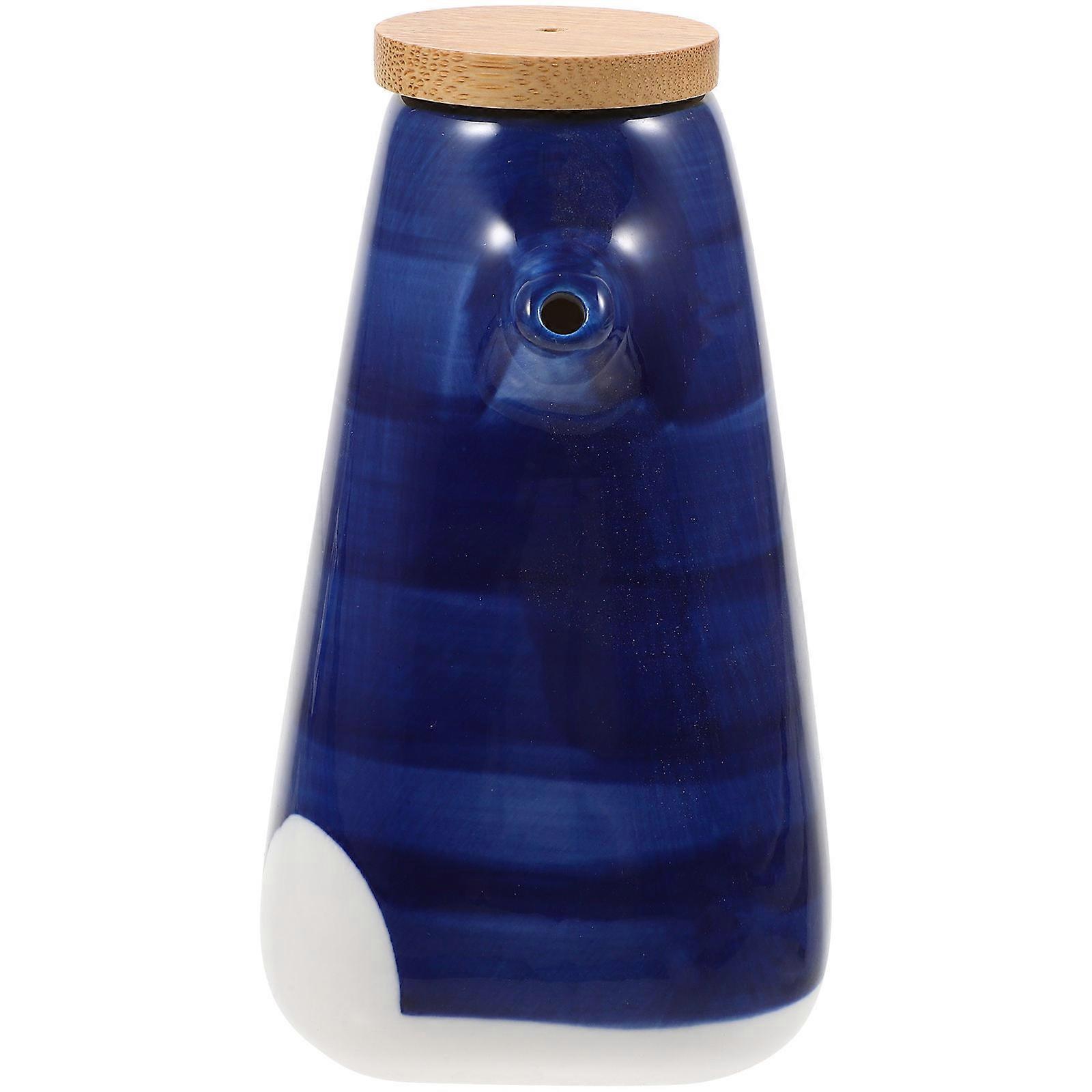 Ceramic Dispenser Bottle Large Capacity Soy Sauce Dispenser Oil Container