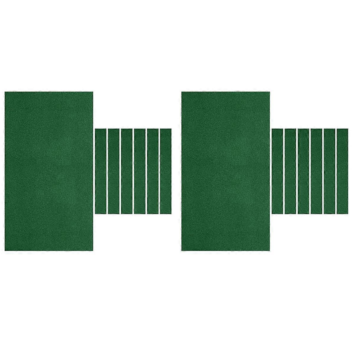 2X Billiard Cloth,8Ft Pool Table Felt Cloth for 8Ft Pool Tables,Billiard Protector with 12 Cloth Str