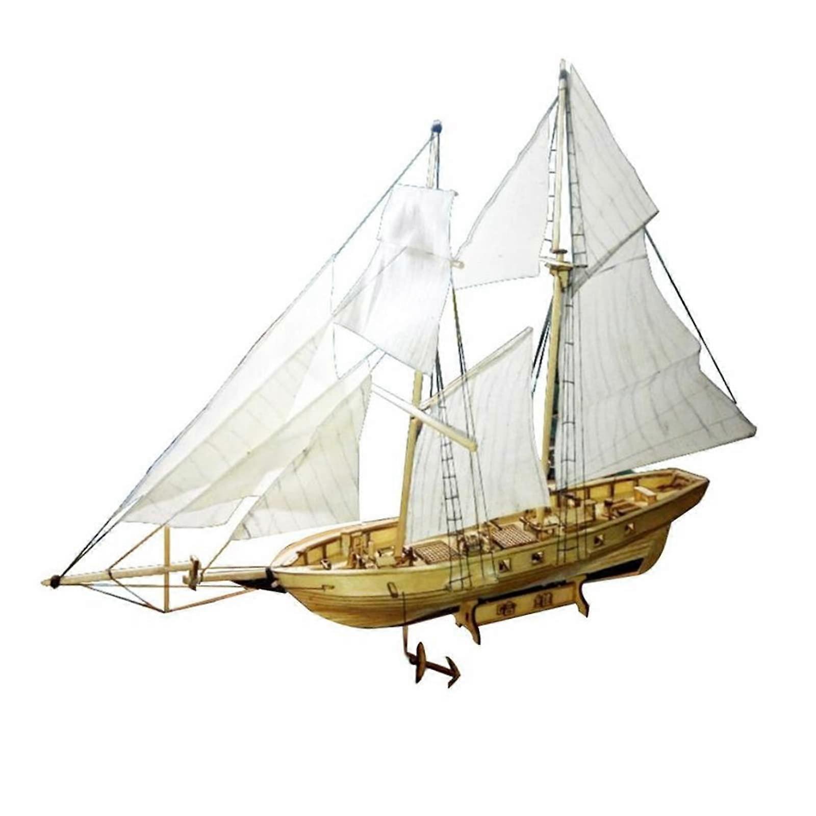 Wooden Sailing Boat Kit 1:100 Scale