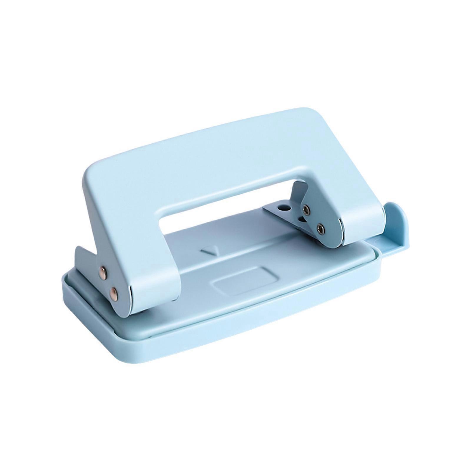 מכונת ניקוב ניידת עם 2 חורים ניקוב נייר מחורר נייר מפלסטיק מחורר חורים ידני לפלסטיק לבית ססגוניות