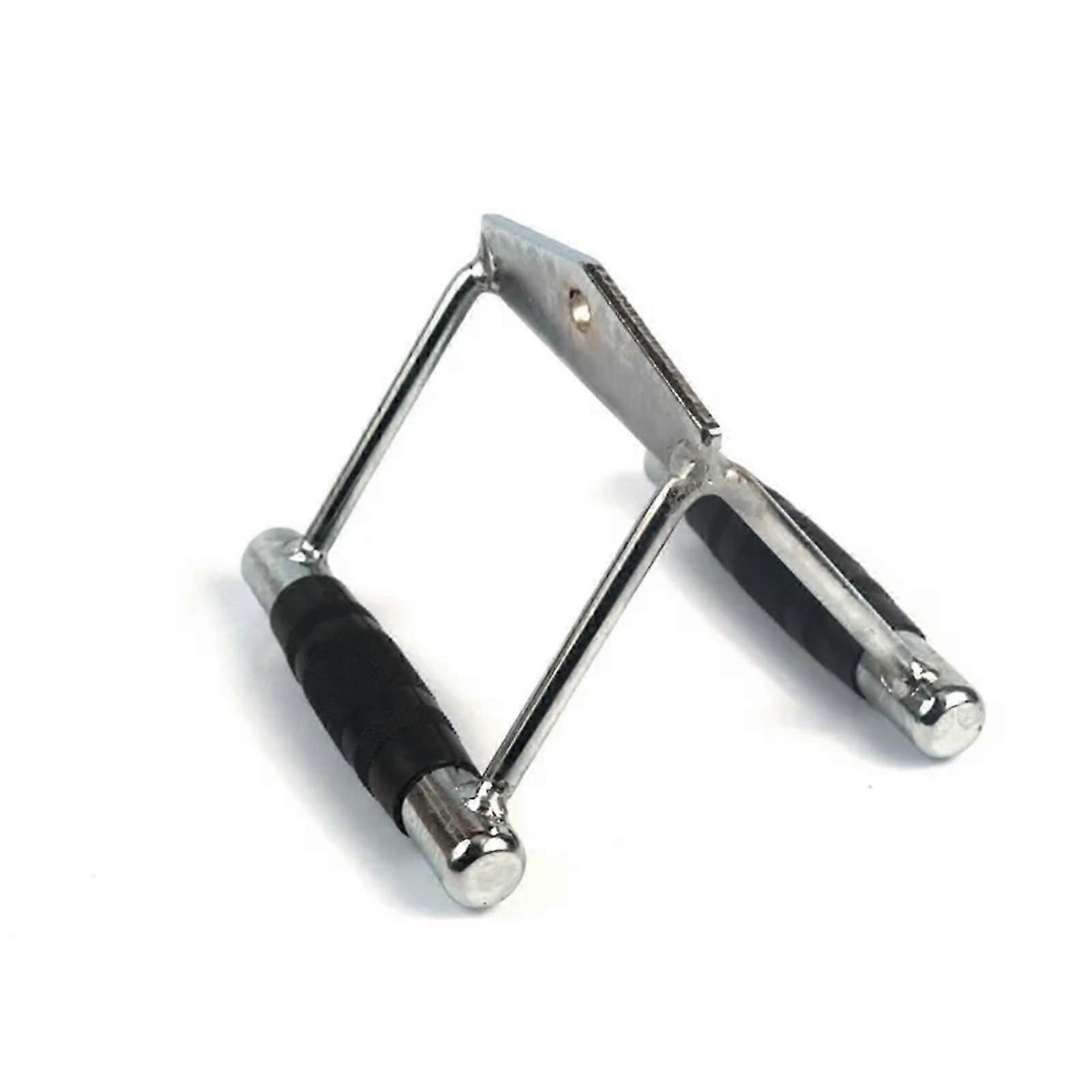 2025 Lat Pull Bar Solid VShaped Push Bar, Double D Row Handle, Pulley Cable Attachments, Gym LAT Pull Down, Fitness Training Handle, Triceps Rope (4)