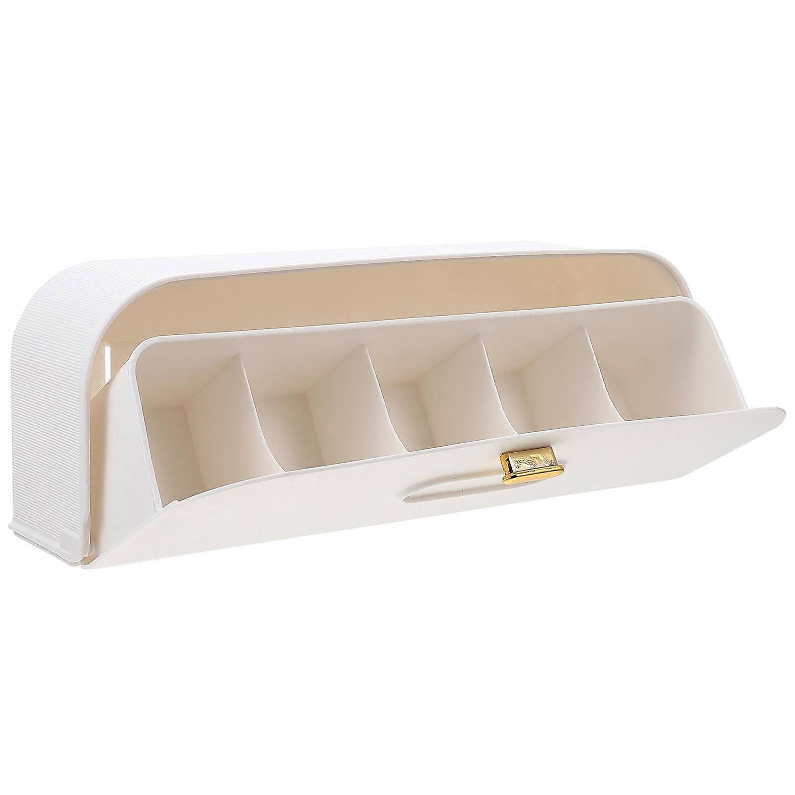 Wall Mounted Underwear Organizer Storage Rack for Socks Panties Closet Organization Sealed Box Use