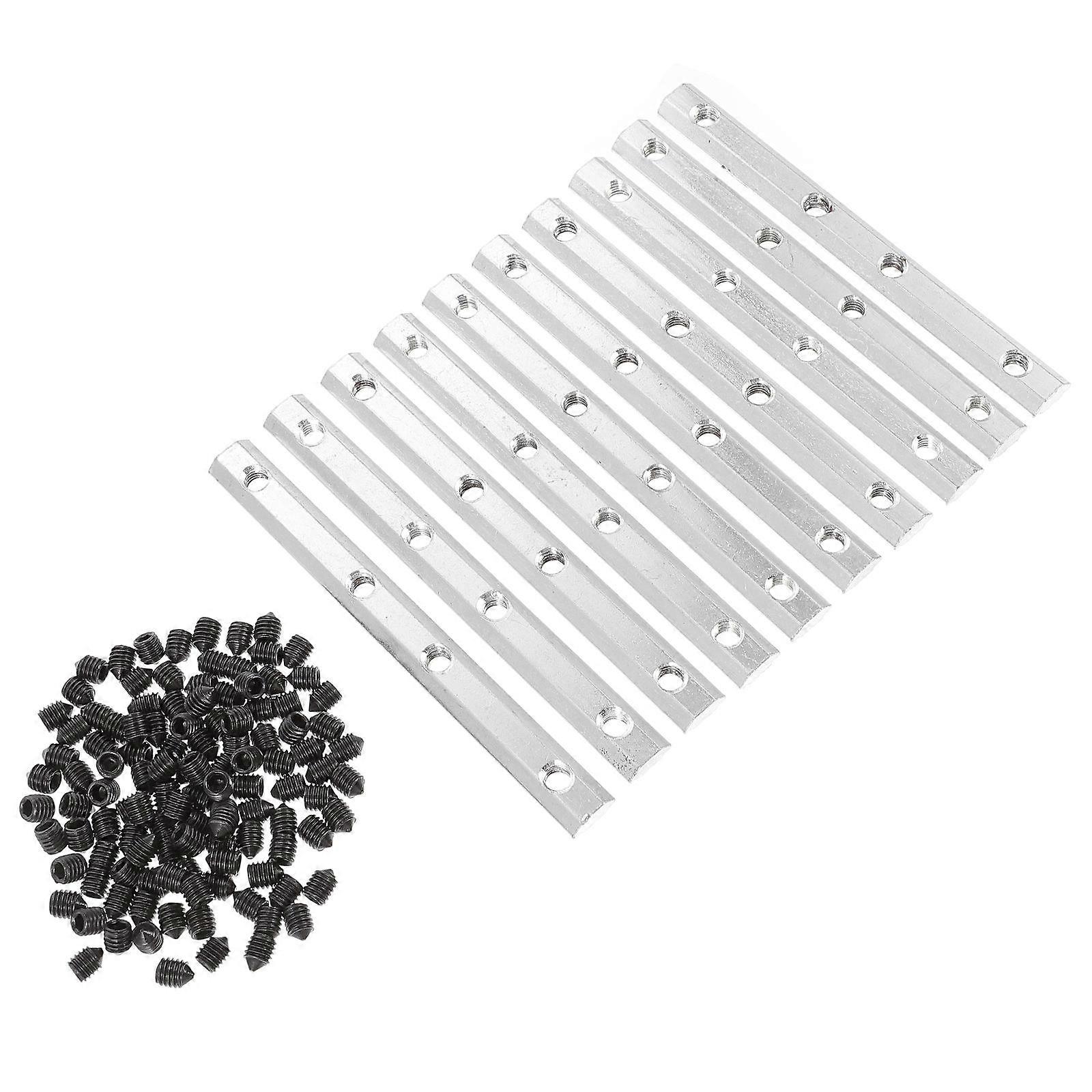 10pcs Extended Length Connector for Aluminum Extrusion Profile Replacement