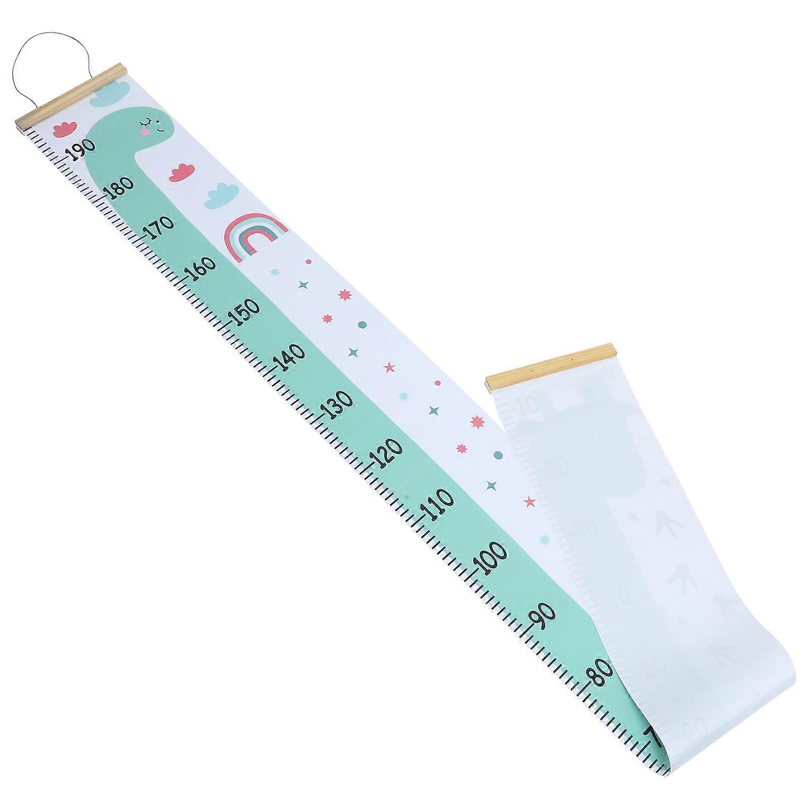 Adorable Cartoon Animal Growth Chart Wall Hanging – Lightweight Height Measuring Ruler for Bedrooms, Nurseries & Classrooms – Fun Wall Decor for Boys