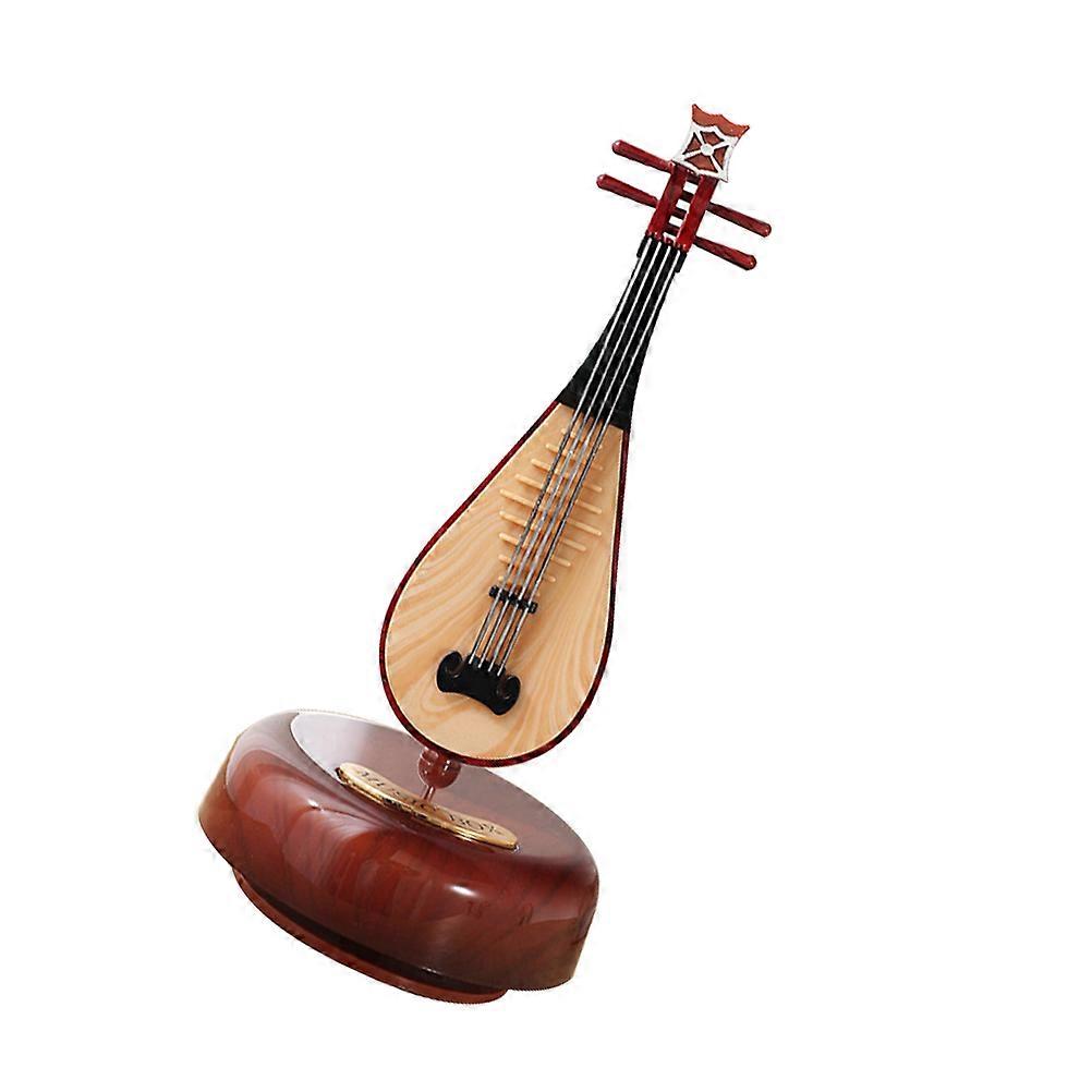 Elegant Musical Ornaments Box Study Room Decorative Multi-Functional 20.5x9.5cm 1PC