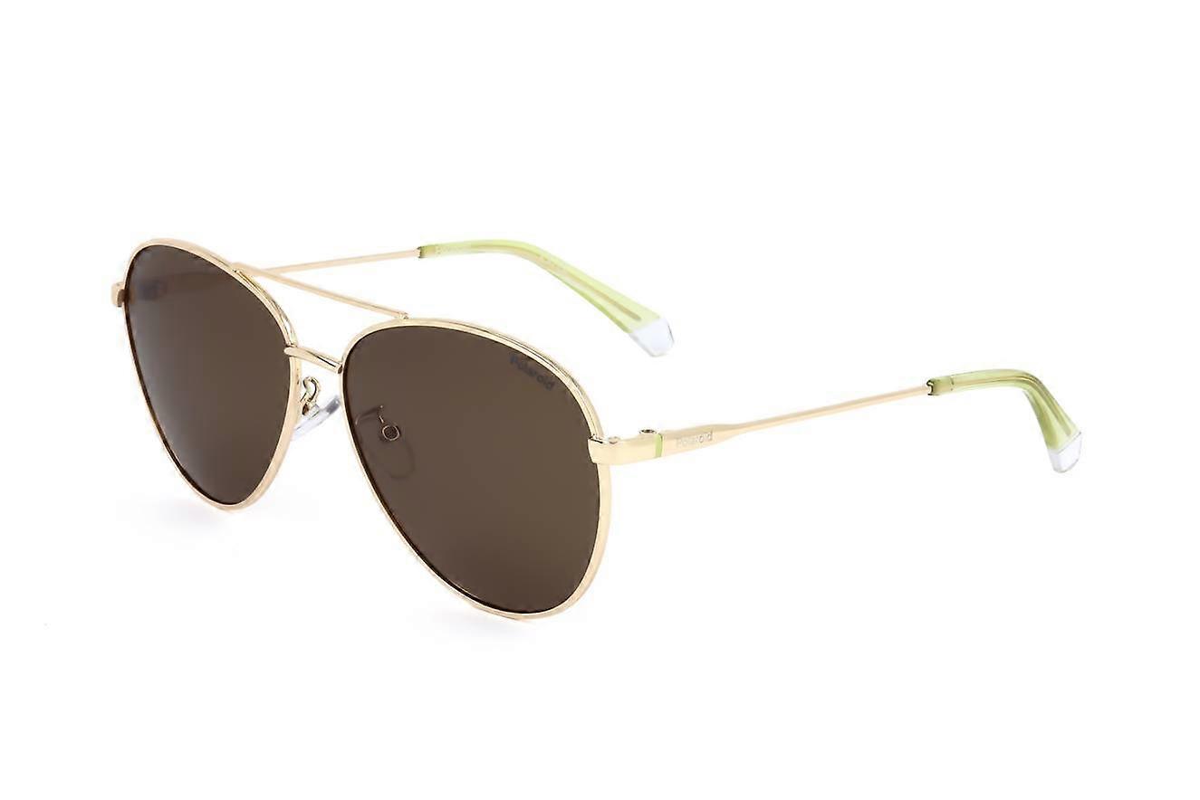 Sunglasses Polaroid PLD 4142/G/S/X 01Q GOLD BROWN 60/14/145 UNISEX
