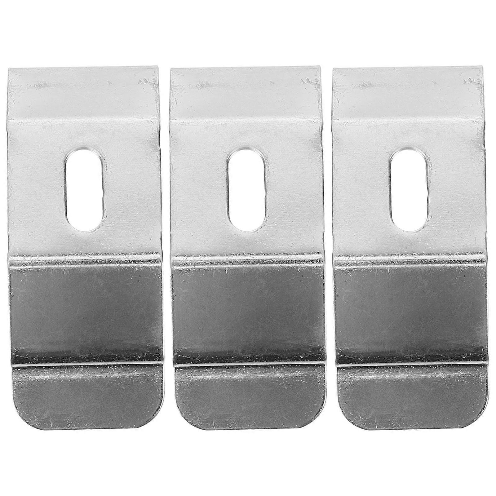 3pcs Sturdy Curtain Fixation Brackets for Vertical Blinds & Roman Shades – Easy Install, Lightweight & Minimalist Design