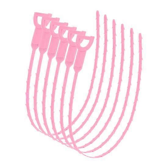 5Pcs Sink Snake Tool Bendable Sink Unclogger Hair Remover Reusable Easy to Use Drain Clog Remover Tool