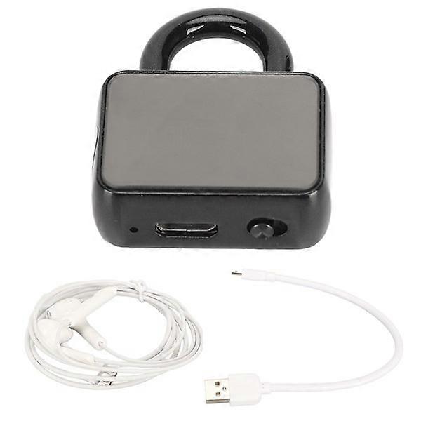 Q11 Key Lock Voice Recorder AI HD Noise Reduction Portable LED Indicator Hidden MP3 Recorder for Meeting Lecture 16g