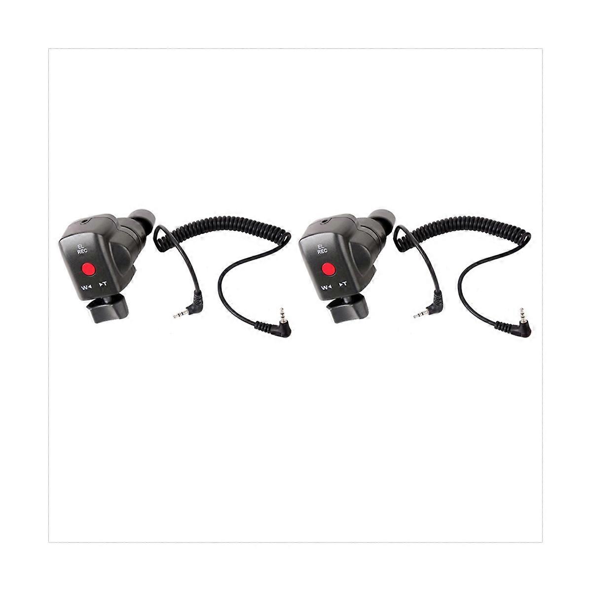 2X Camera Zoom Controller DV Cable 2.5mm Camera Jack for Remote Control for Camcorders Acc