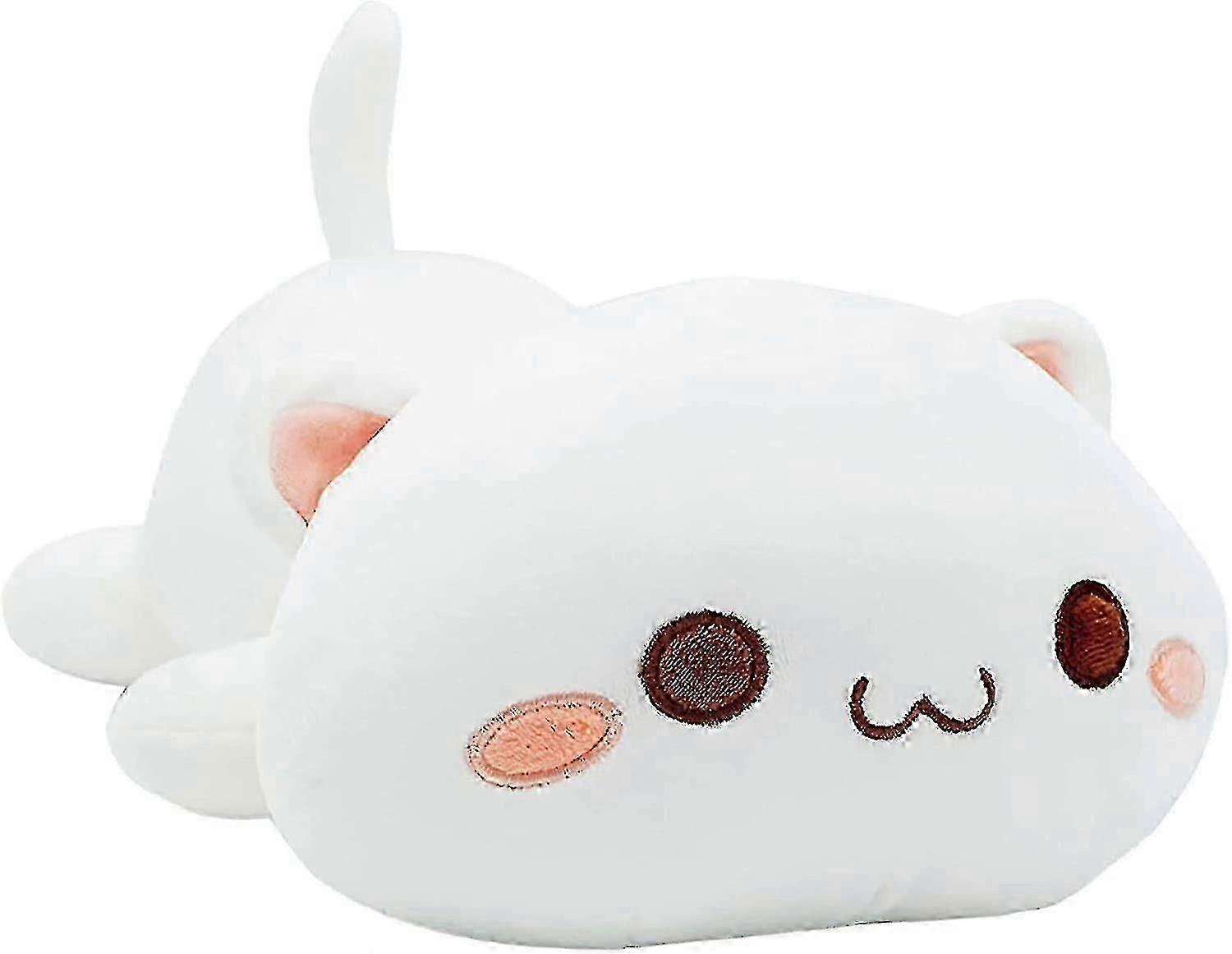Plushie, Cute Cat Plush Pillow, Stuffed Animal Plush Toys, Kawaii Plush Cat Pillow,Soft Toy, Cuddly Toy, Hugging Pillow Gift for Kids Girls Boys