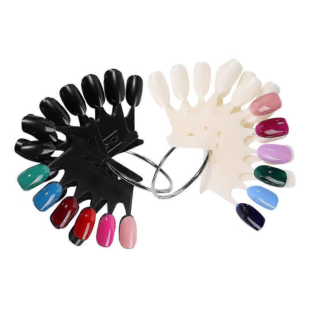 Eco-plastic Nail Plates for Art Practice, Suitable for Home and Professional Salons