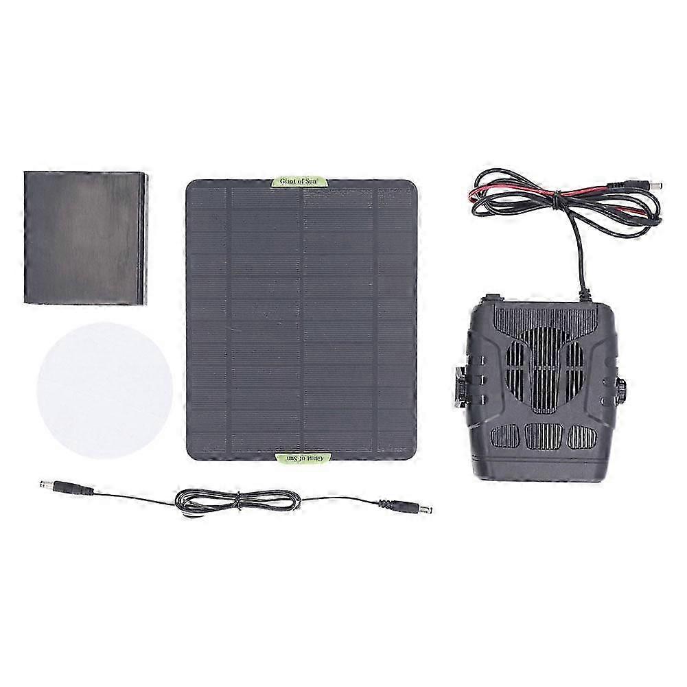 Car Solar Panel Heater Portable Auto Windshield Heater