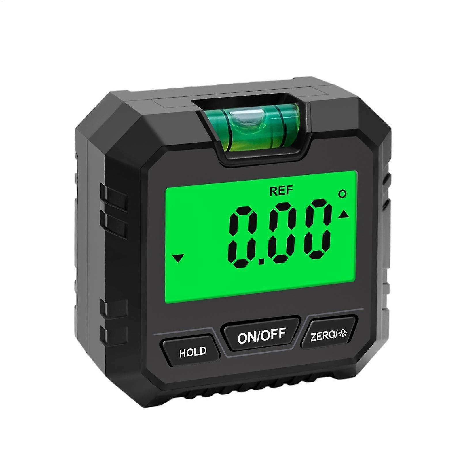 Digital Angle Finder - Magnetic Digital Protractor Tool | Adjustable Inclination Measuring Device | 360-Degree Leveling Square