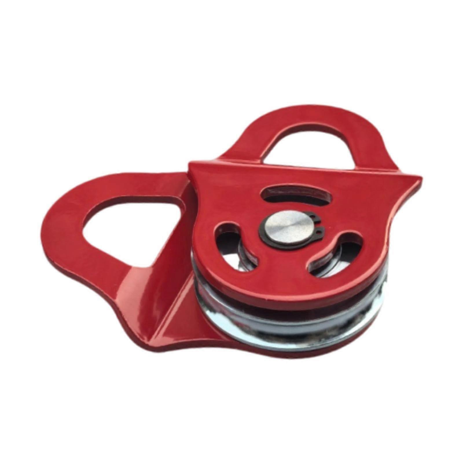 6 Tonne Winch Accessories Snatch Block for Land and Marine Applications, Red