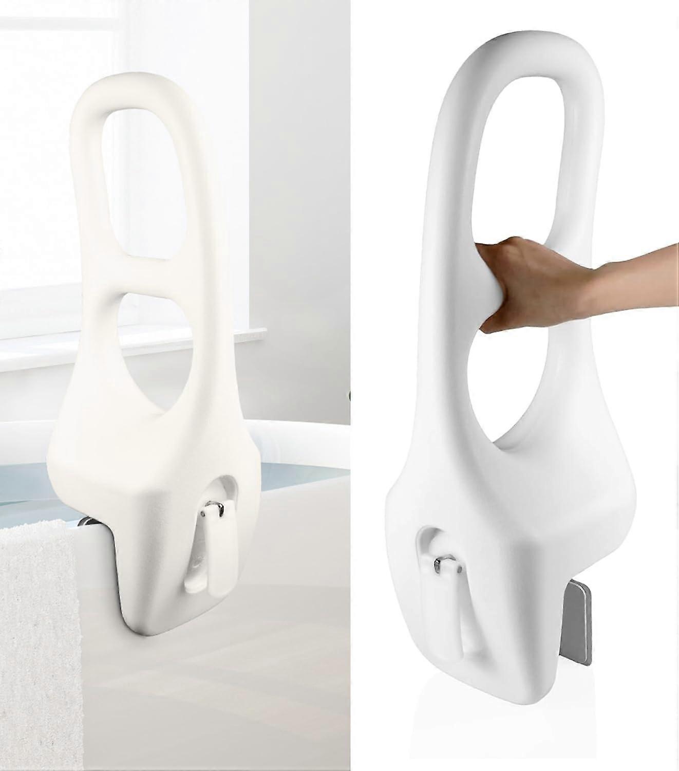 Bath Rails for Safety and Support - Adjustable Stainless Steel Grab Bars, 24 Inch, Chrome Finish, Easy Installation