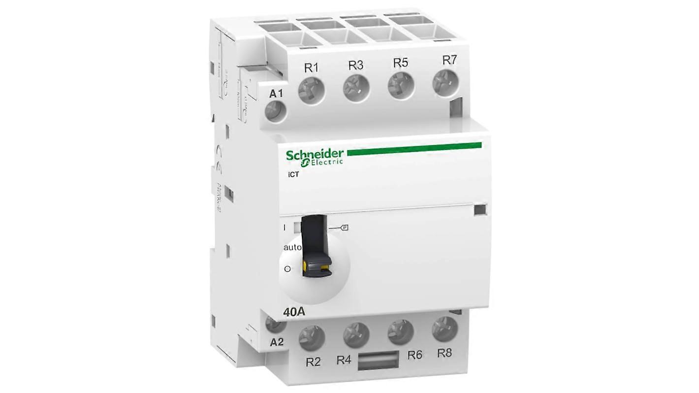 Schneider Contactor 24v Ac 63a 4no Acti9 Ict A9c21164