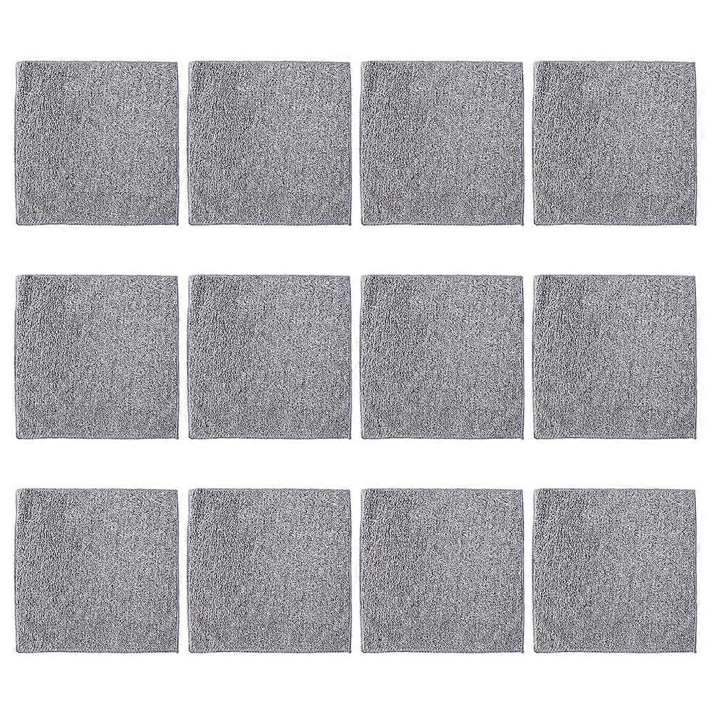 Here's a refined and professional product description based on the details you provided:
**12pcs Super Absorbent Microfiber Dish Towels –