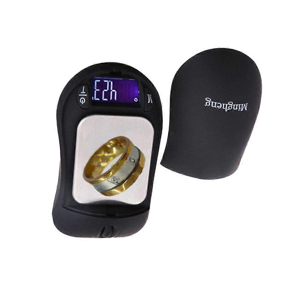 Mouse Shape Black Mini Scale Suitable For Everyday Use Jewelry Measurement 200g/0.01g With LCD Display 1Pack