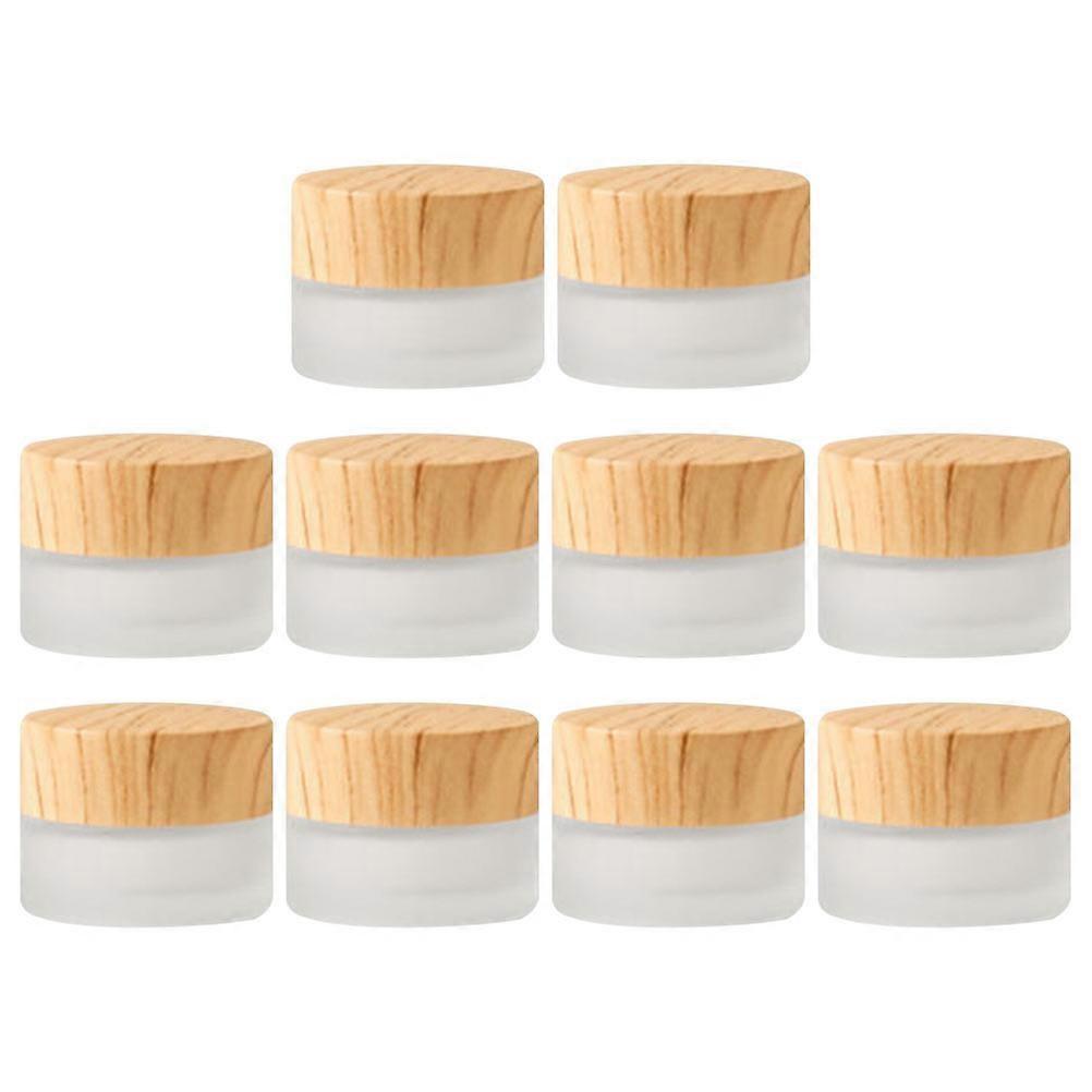 Skincare Dispenser 10Pack Square Cosmetic Canister For Women Lightweight Design For Various Occasions