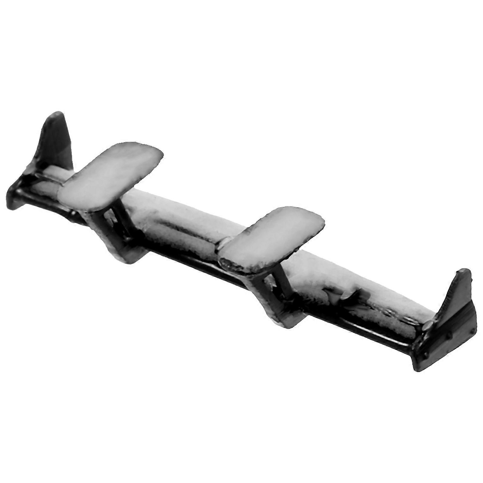 Sleek Black Rc Rear Wing For 1:64 Scale Car Models Ideal For Model 1Pack