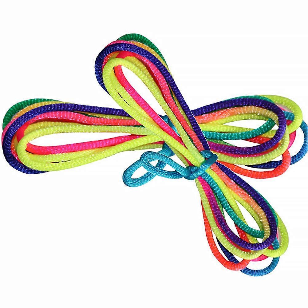 Multi Colorful Nylon DIY String Ropes for Kids Playing 6pcs Improve Creativity and Imagination 1.65 Meters