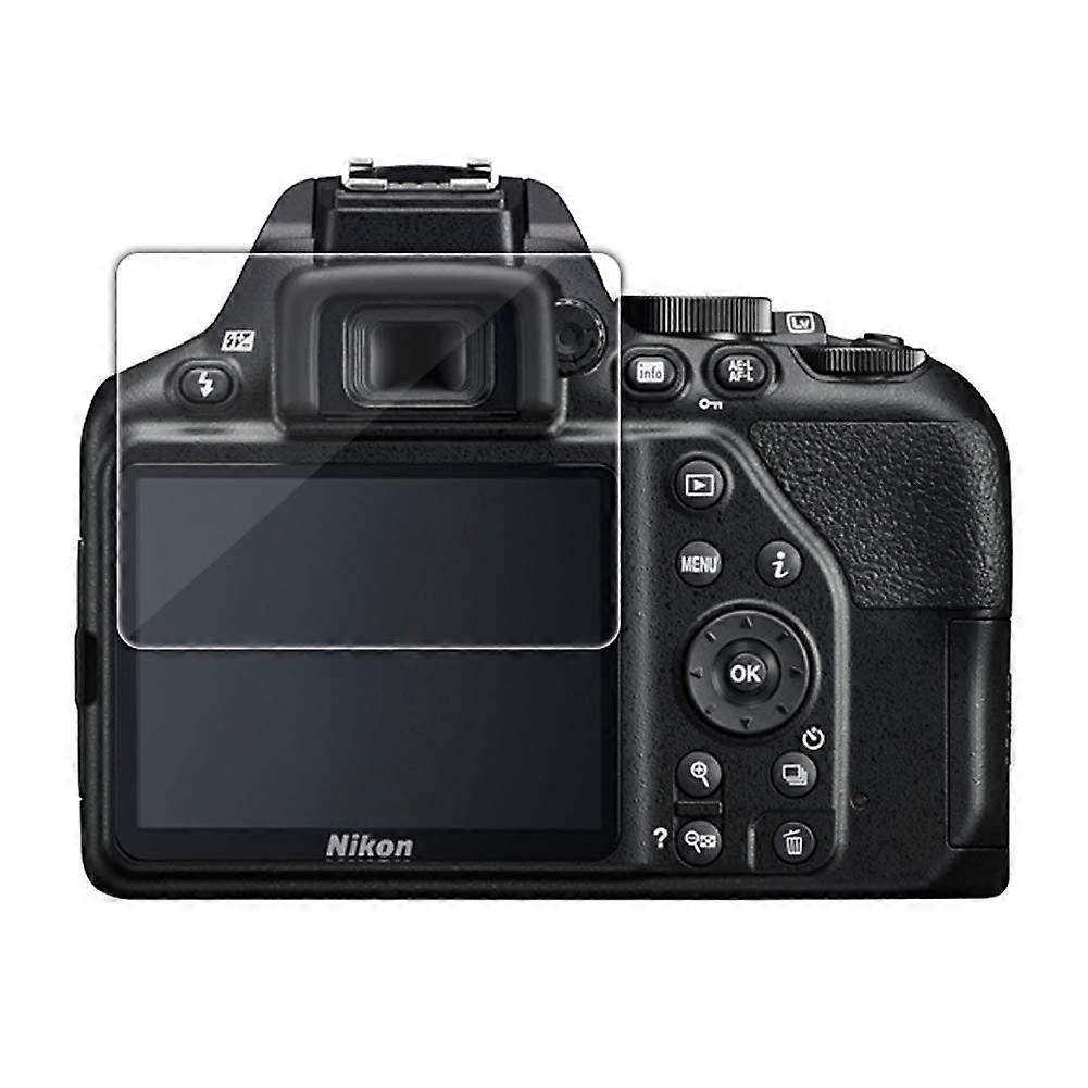 2 Pack Tempered Glass Screen Protector for Nikon D3500/D3400/D3300