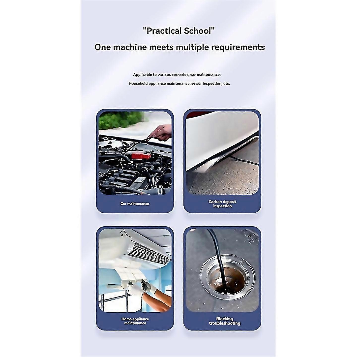 For camera 43in ips screen hd1080p ip67 waterproof