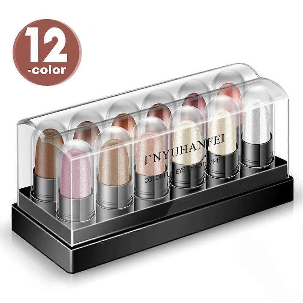 Small Eye Shadow Set, One-touch Eye Shadow, Long-lasting Color, Not