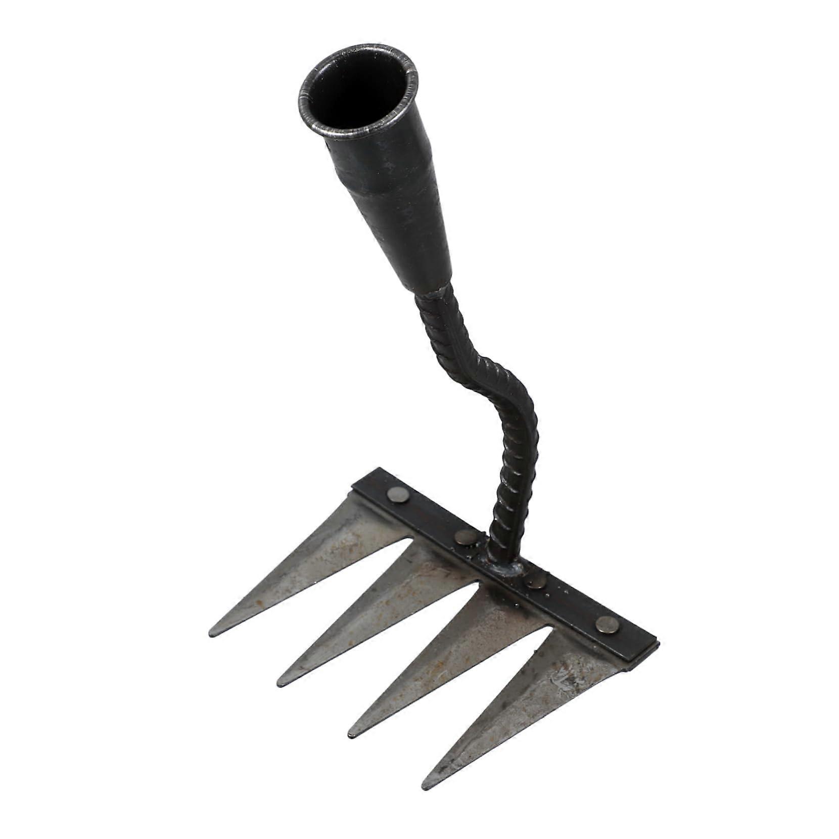 Small Hand Rake For Weeding And Soil Leveling, Efficient Garden Tool For Lawn And Plant Care