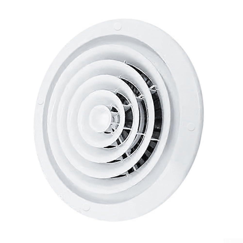 405 Round Ventilation Grille for Indoor Use, Wall or Ceiling Mount, Adjustable Airflow Function, 4 Inch Size