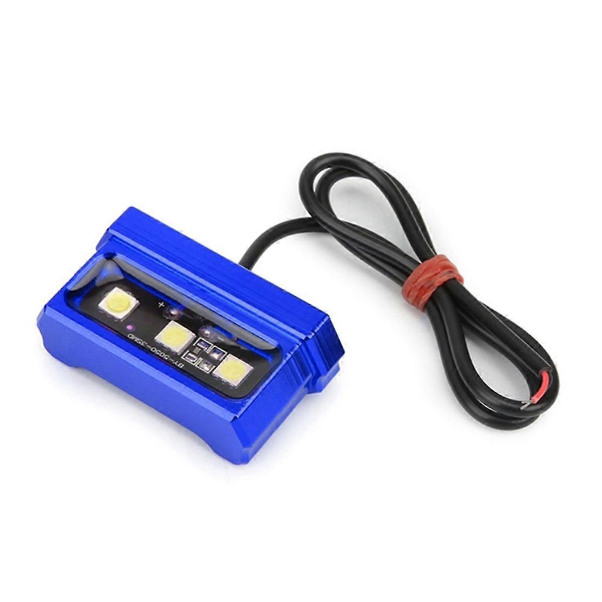 Lámpara decorativa LED para matrícula de motocicleta universal A