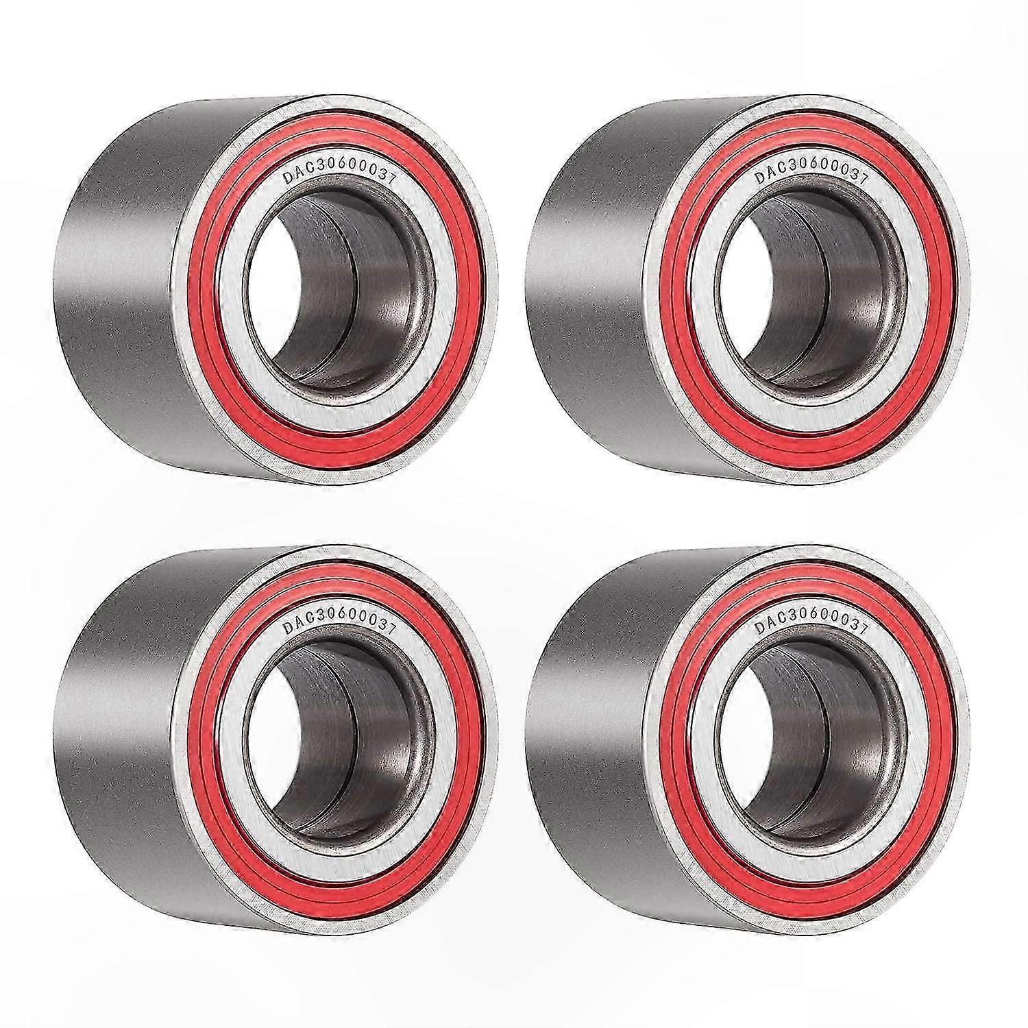 4 Pcs Wheel Bearings Kit Compatible with Commander ATV Models 05-20 Various Sizes Included