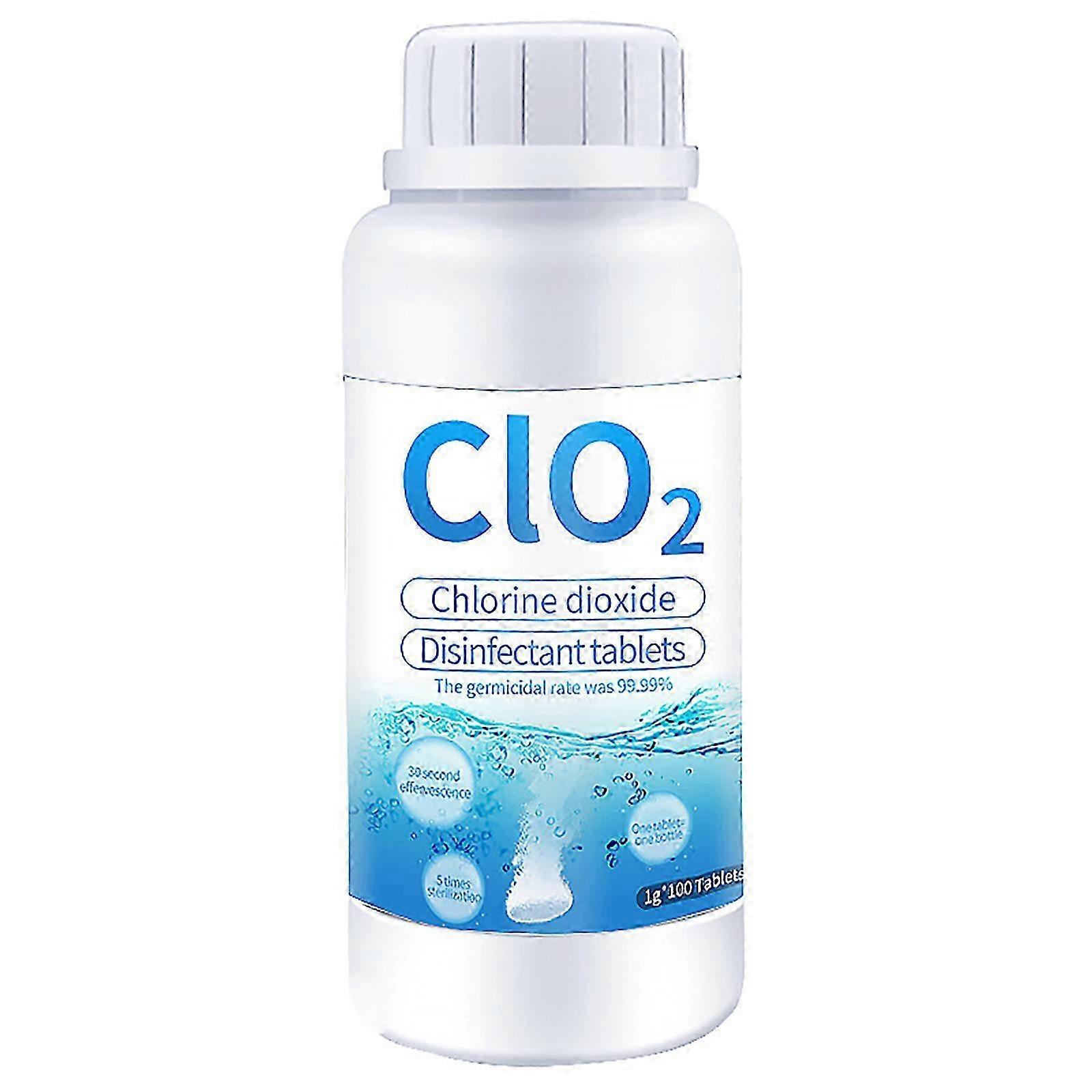 Pastilles effervescentes de dioxyde de chlore pour la désinfection de l’eau de puits, le blanchiment et la purification de l’eau du robinet