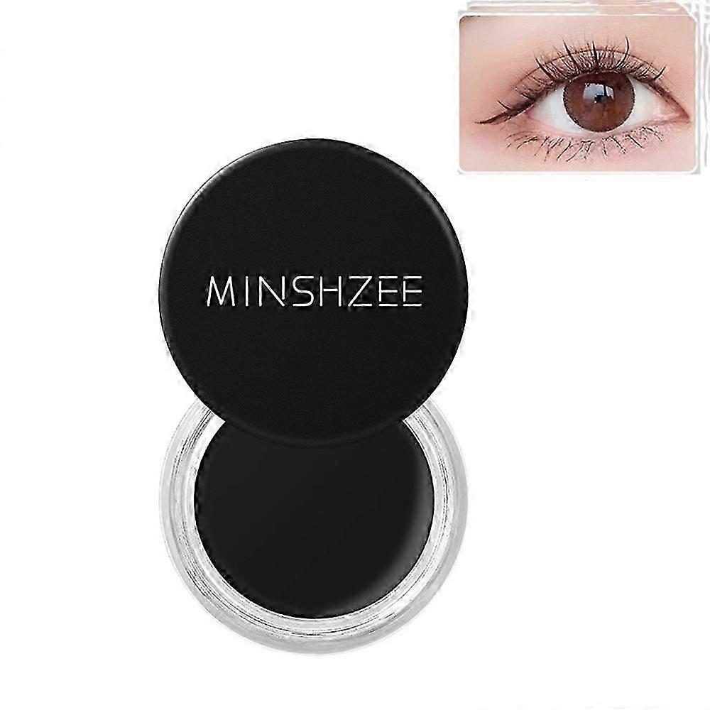 Black and Brown Gel Eyeliner Set Water Proof Smudge Proof, Last for All Day Long